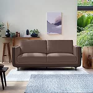 Sleepyhead Mojo - 3 Seater Sofa | Premium Fabric | Dual-Tone Modern ...