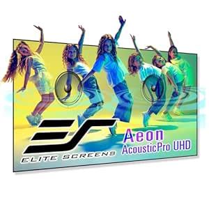 Elite Screens Aeon AUHD Series, 135-inch 16:9, 4K Home Theater Fixed ...