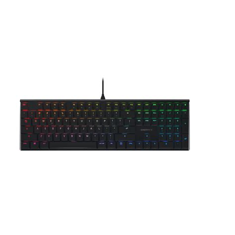 Cherrymx 10 0n Rgb International Layout Qwerty Keyboard Wired Keyboard ...