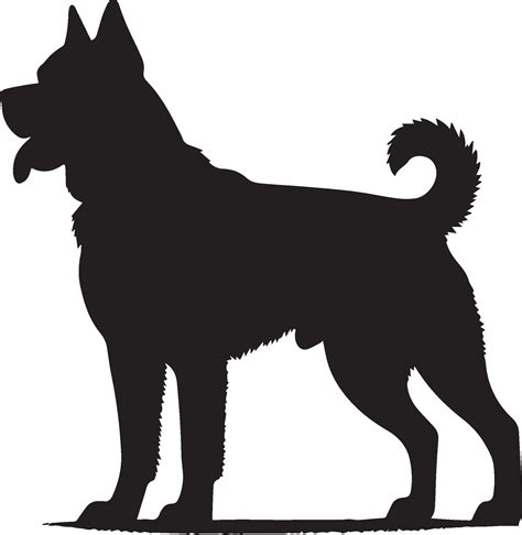 Dog silhouette set. Dog illustration 44612183 Vector Art at Vecteezy
