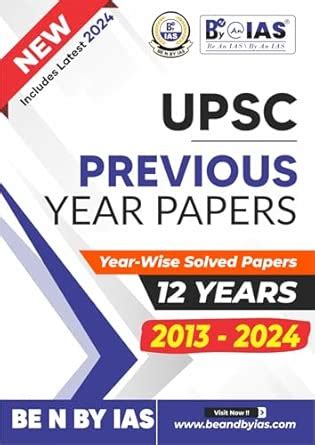 BE N BY IAS UPSC CSE Previous Year Question Solved Papers