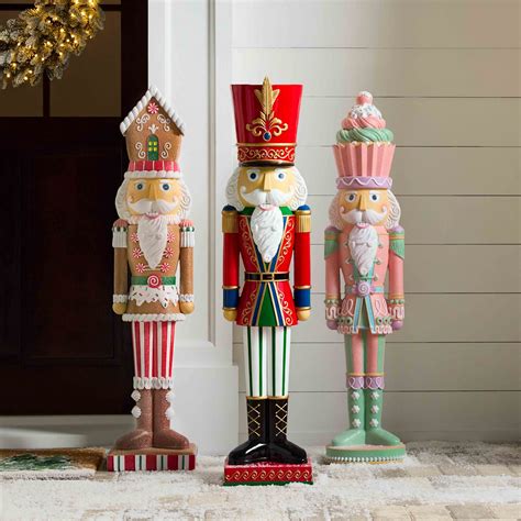 Mrs. Claus' Bakery Pastel Nutcracker 3.5' | At Home