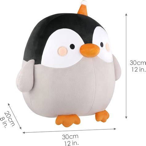 Buy GAGAKU Cute Plushie Penguin Stuffed Animals,12 inch Fat Cartoon ...