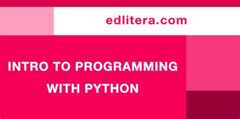 Intro to Python Programming 的图像结果