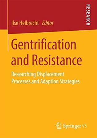 Buy Gentrification and Resistance: Researching Displacement Processes ...
