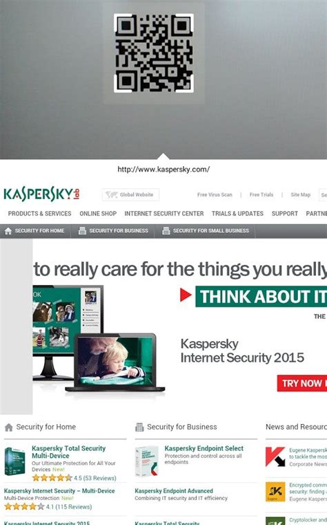 Kaspersky QR Scanner: eseguire la scansione di codici QR in sicurezza