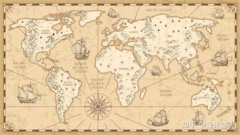 世界地图复古 的图像结果