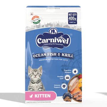 Carniwel Ocean Fish and Krill For Kitten Cat Dry Food – Furever Kare