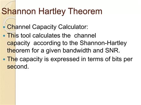 Shannon Hartley theorem by Shafiqa Memon (19ES30).pptx