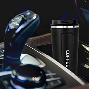 Dravizon Stainless Steel Vacuum Insulated Coffee Mug 510ML Insulated ...
