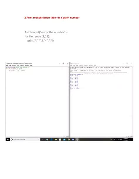 How to Print a Multiplication Table in Python without Loop 的图像结果