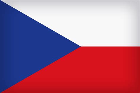 Czech Republic Large Flag | Gallery Yopriceville - High-Quality Free ...