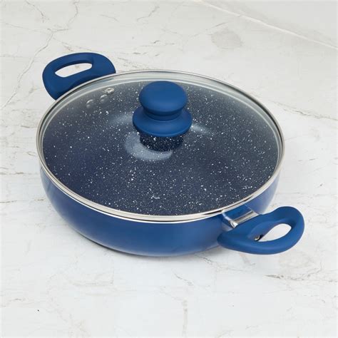 Buy Colour Connect Textured Kadhais - Aluminium - Kadhai with Lid 24 cm ...