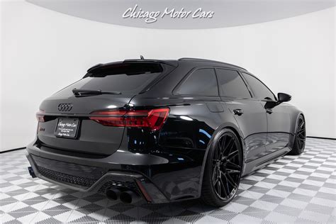 Used 2022 Audi RS6 Avant 4.0T quattro Stage 2 Tune Carbon Optic Exterior package! Vossen Wheels ...