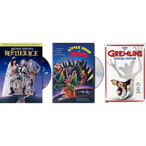 Buy Beetlejuice / Gremlins / Little Shop Of Horrors DVD Starring ...