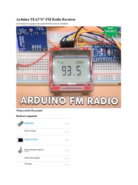 Image result for Arduino 5767 Radio