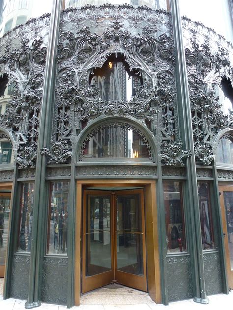 Chicago, IL Carson Pirie Scott & Co. entrance | Chicago architecture ...