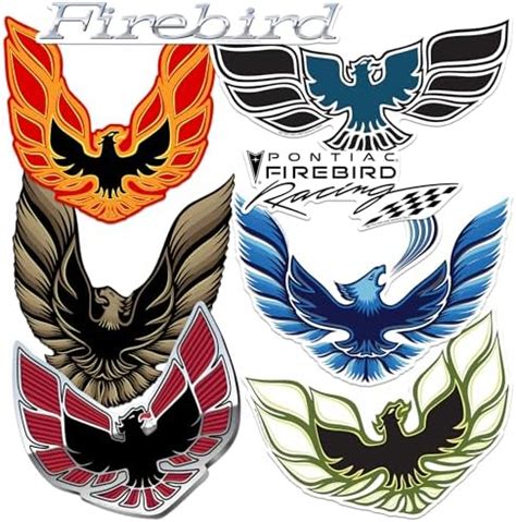Pontiac Firebird/Trans-Am Large Deluxe Stickers Assortment Pack ...