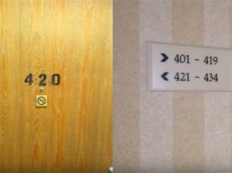 420是个灵异的数字？ 国外酒店均不设这个房间