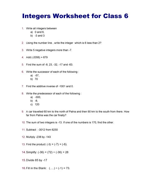 Image result for Math Video Integer Class 6th