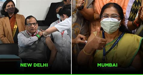 In Pics: World's Biggest COVID-19 Vaccination Drive Begins In India