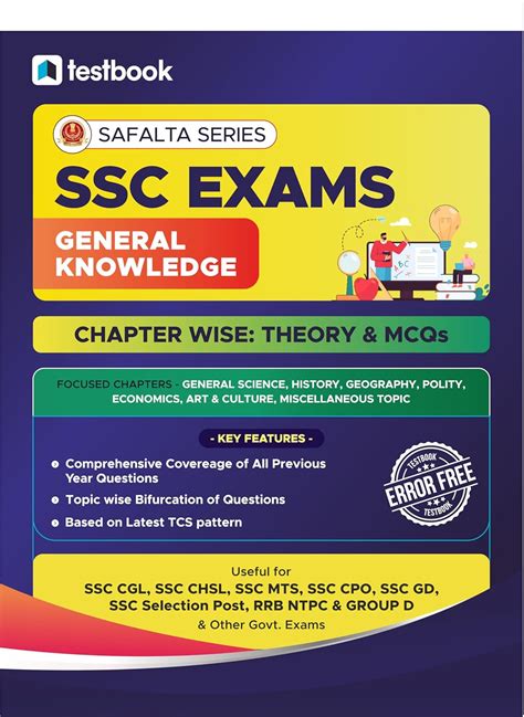 Buy SSC: General Knowledge | Theory + MCQs: Best 1200+ Qs Book Online ...
