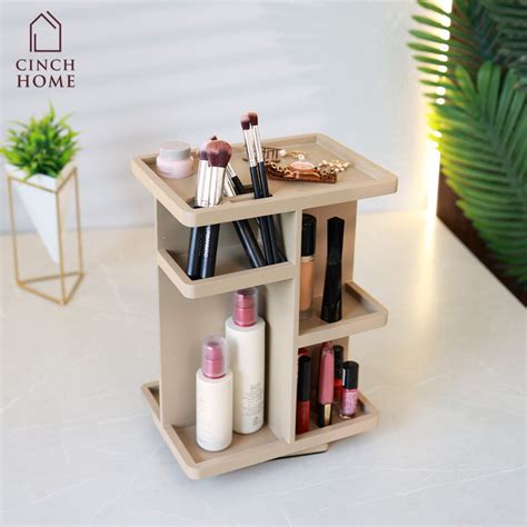 360° Rotating Makeup & Skincare Organiser – Cinch Home