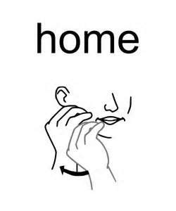 Image result for Basic Sign Language Home