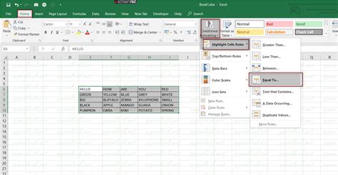 Image result for Excel Conditional Formatting If Function Using Text