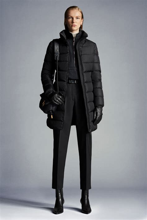Moncler womens long down coat online