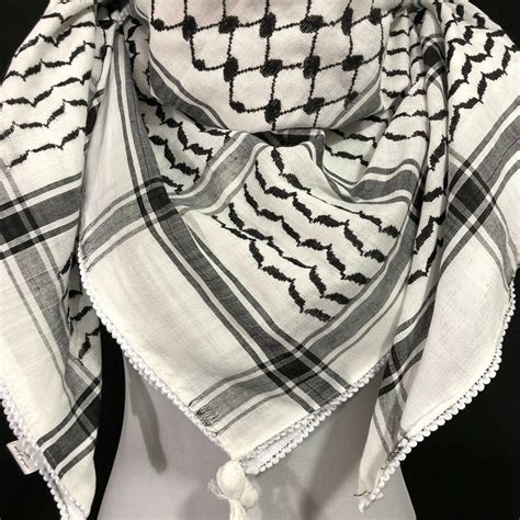 Buy Keffiyeh Shemagh All Original Made In Palestine Arab Scarf Kufiya ...