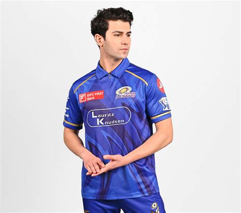 Buy Skechers MUMBAI INDIANS: IPL FAN JERSEY 2025 | Mens