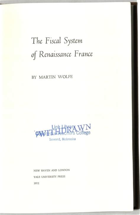 Buy Fiscal System of Renaissance France Book Online at Low Prices in ...