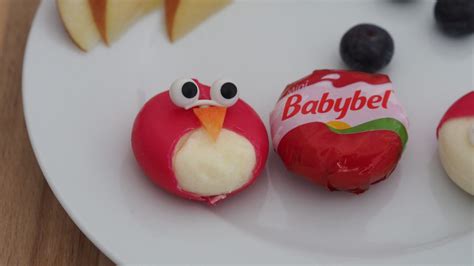 Lustige Snackteller für Kinder gestalten mit Mini Babybel ⋆ Miss Broccoli
