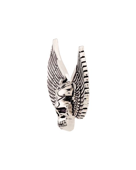 Halloween Collection Skull and Wings Brooch – VOYLLA