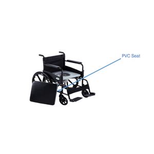 ME+ commode Wheel chair Foldable Commode Cum Wheelchair with removable ...