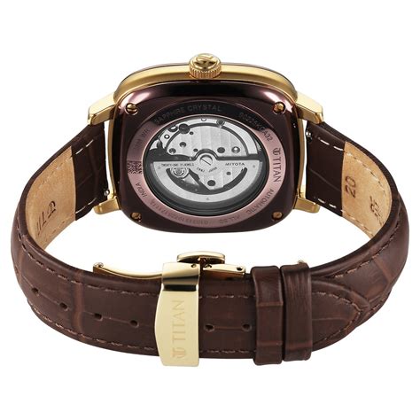 Buy Online Titan Vintage Concealed Automatic Analog with Beige Dial ...