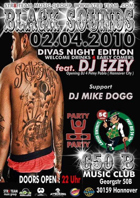 BLACK SOUNDS PARTY NIGHT HANNOVER CITY02 04 2010 in hannover ...