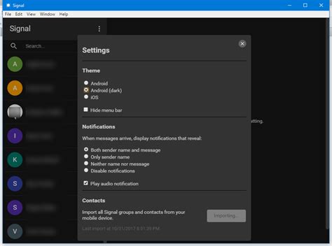 Image result for Signal Desktop Windows