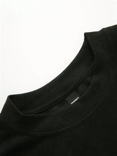 Manfinity EMRG Men's Fashion Blurred Portrait Print Casual Loose ...