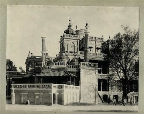 The Kaiser Pasund Palace Lucknow - 1890's - Old Indian Photos