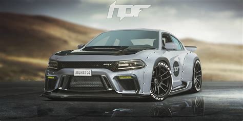 Widebody Dodge Charger Hellcat Rendered As the Coupe Dodge Needs to Build - autoevolution