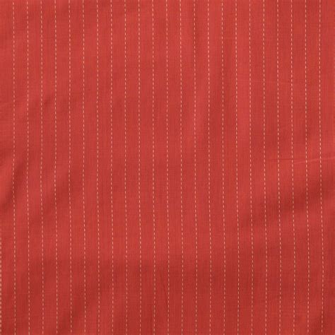 Pure Cotton Handloom Shade Of Orange And Peach Katha Stripes Hand Wove ...