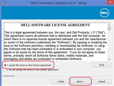Dell Command Update Install 的图像结果