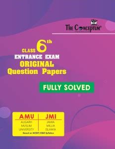 6th AMU/ JMI Fully Solved Paper: Buy 6th AMU/ JMI Fully Solved Paper by ...