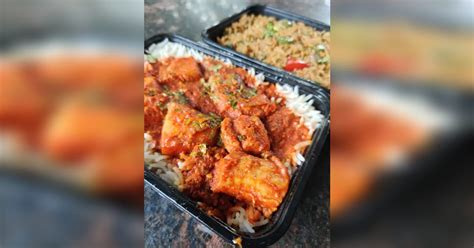 Order Yummy Fish Vindaloo And Asian Style Pork Rice Bowl From This ...