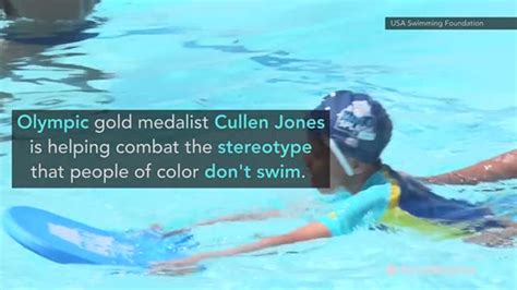 Olympic gold medalist Cullen Jones teaches kids across the US the ...