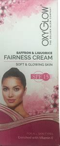 OXY Saffron and Liquorice Fairness Cream Price in India - Buy OXY ...