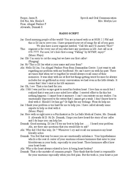 Image result for Short Script Sample Tagalog