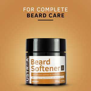 USTRAA Beard Softener Balm Woody - 100g - Softens and nourishes your ...